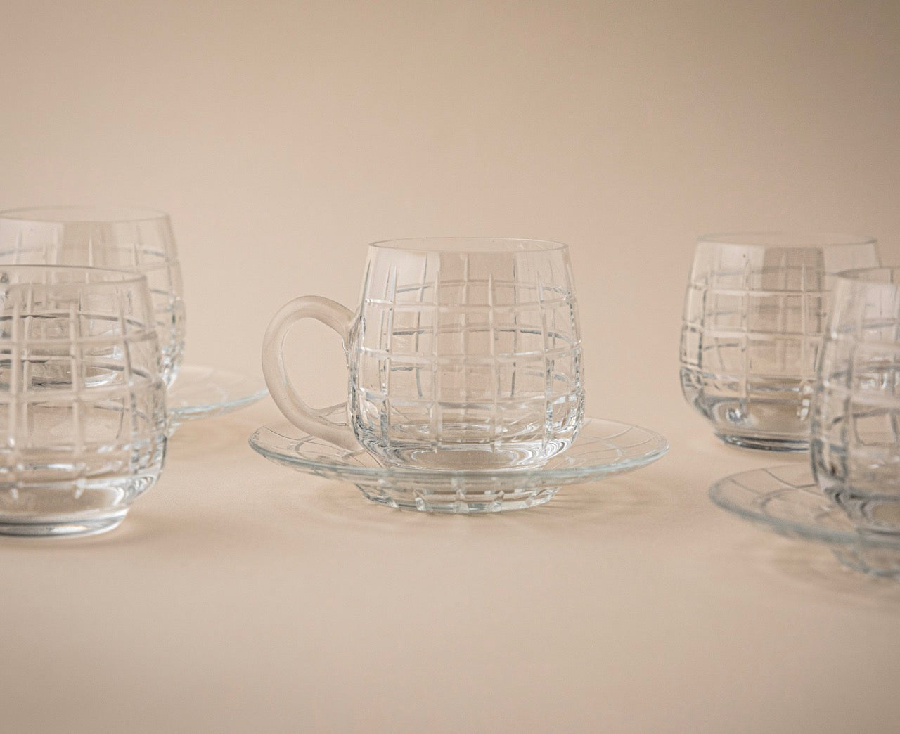 Lucky Glass] Daily Cafe Cups - 4pc Set – Gochujar