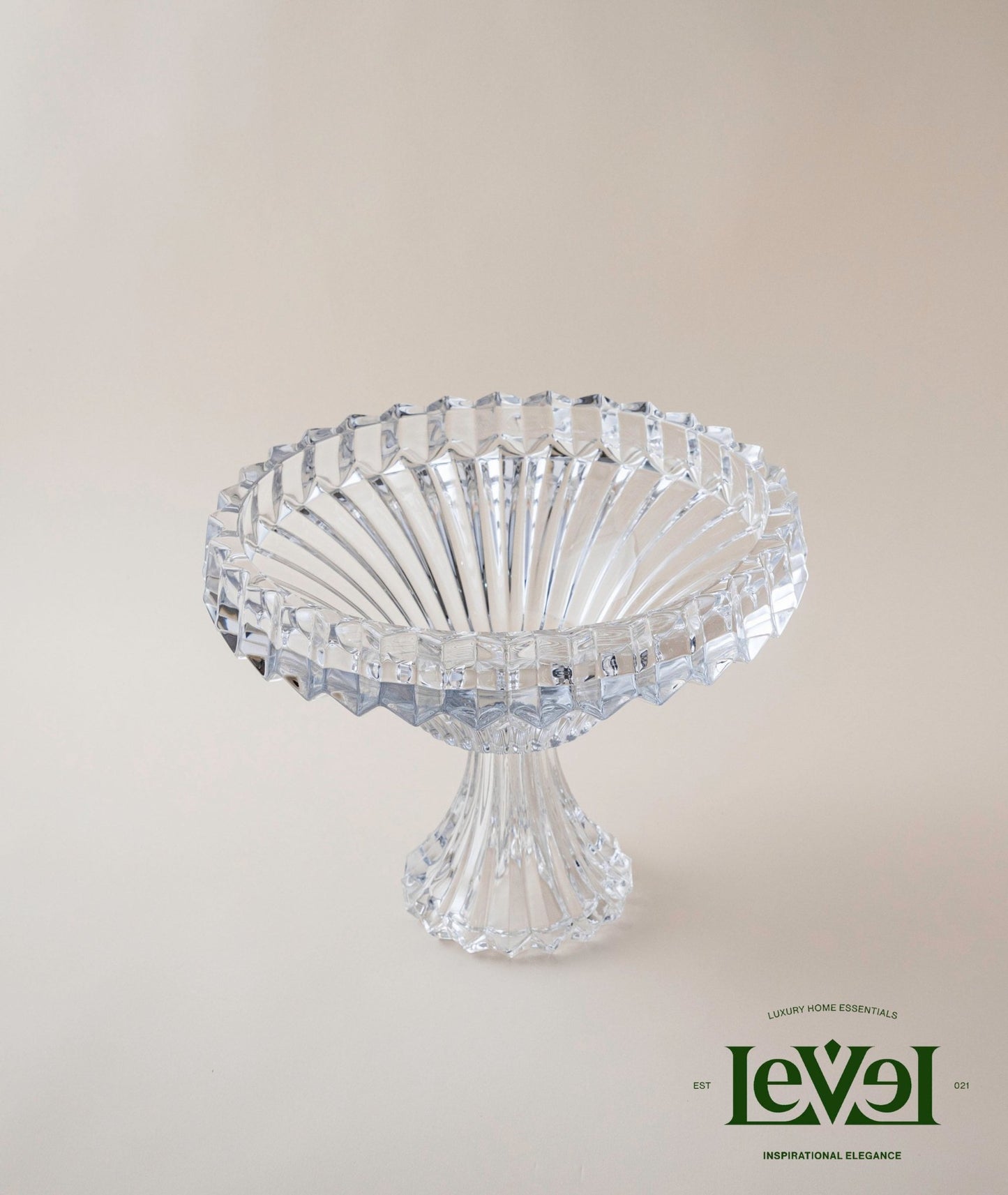 Crown Crystal Bowl - LEVELLv-287