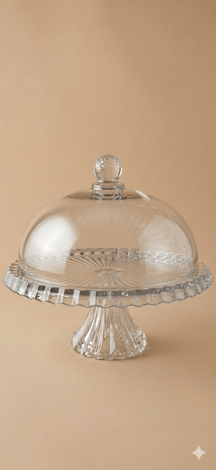 Crystal plate with cover - LEVELLV-170