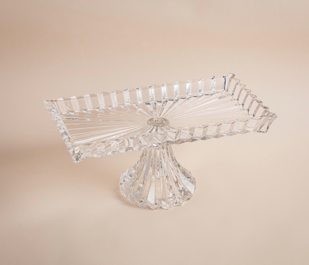 Crystal tray with base - LEVELLV - 034