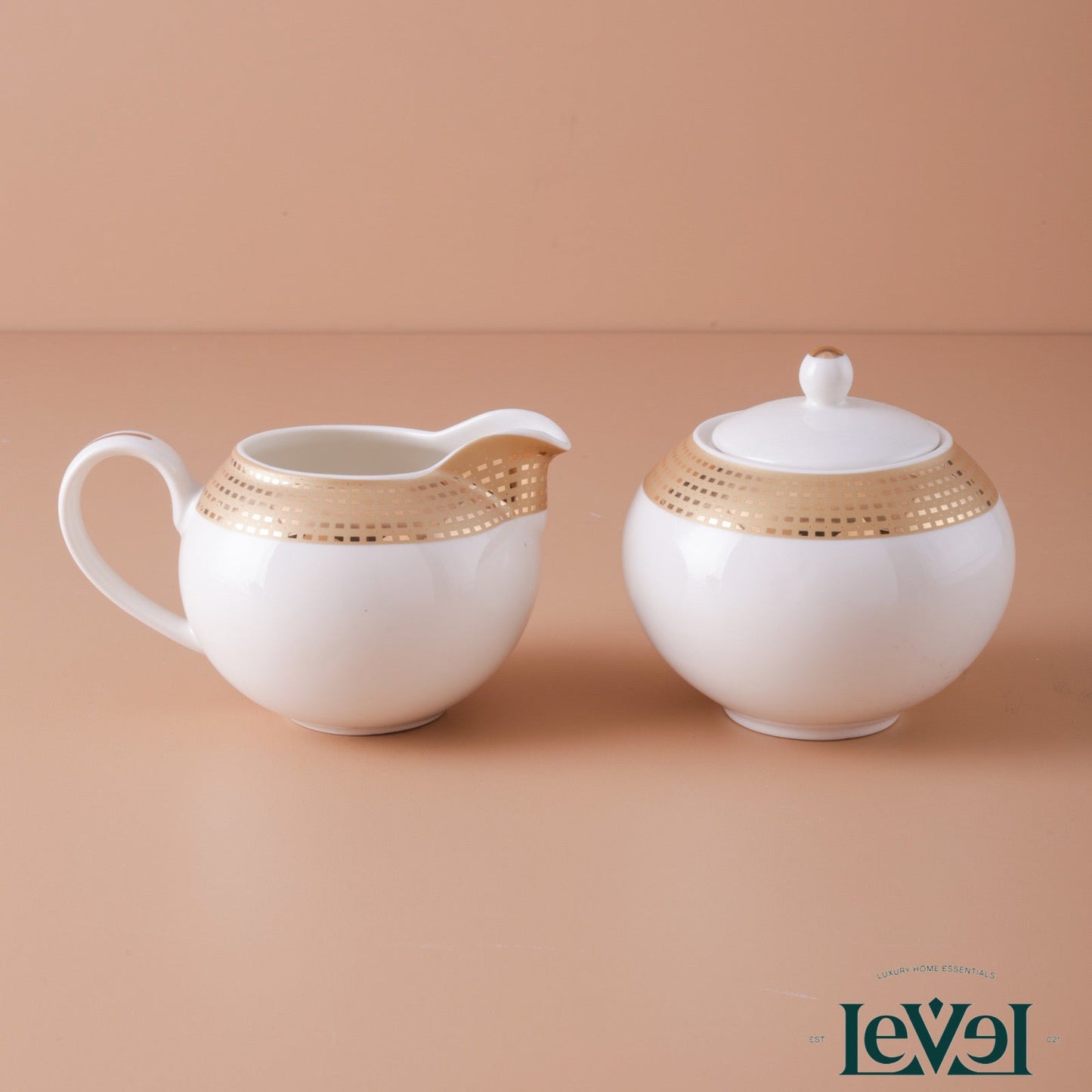 Gold Dinning Set For 6 Person - LEVELLV - 249