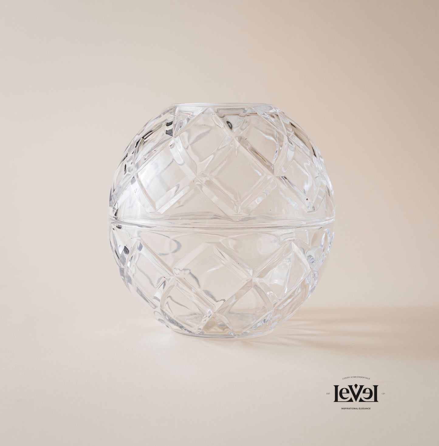 Round crystal tissue box - LEVELLV - 209