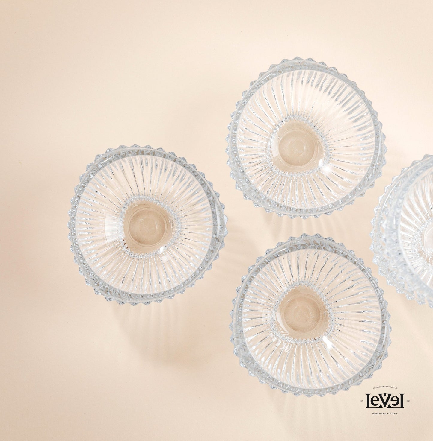 Set of 6 mini crystal bowls - LEVELLV - 174