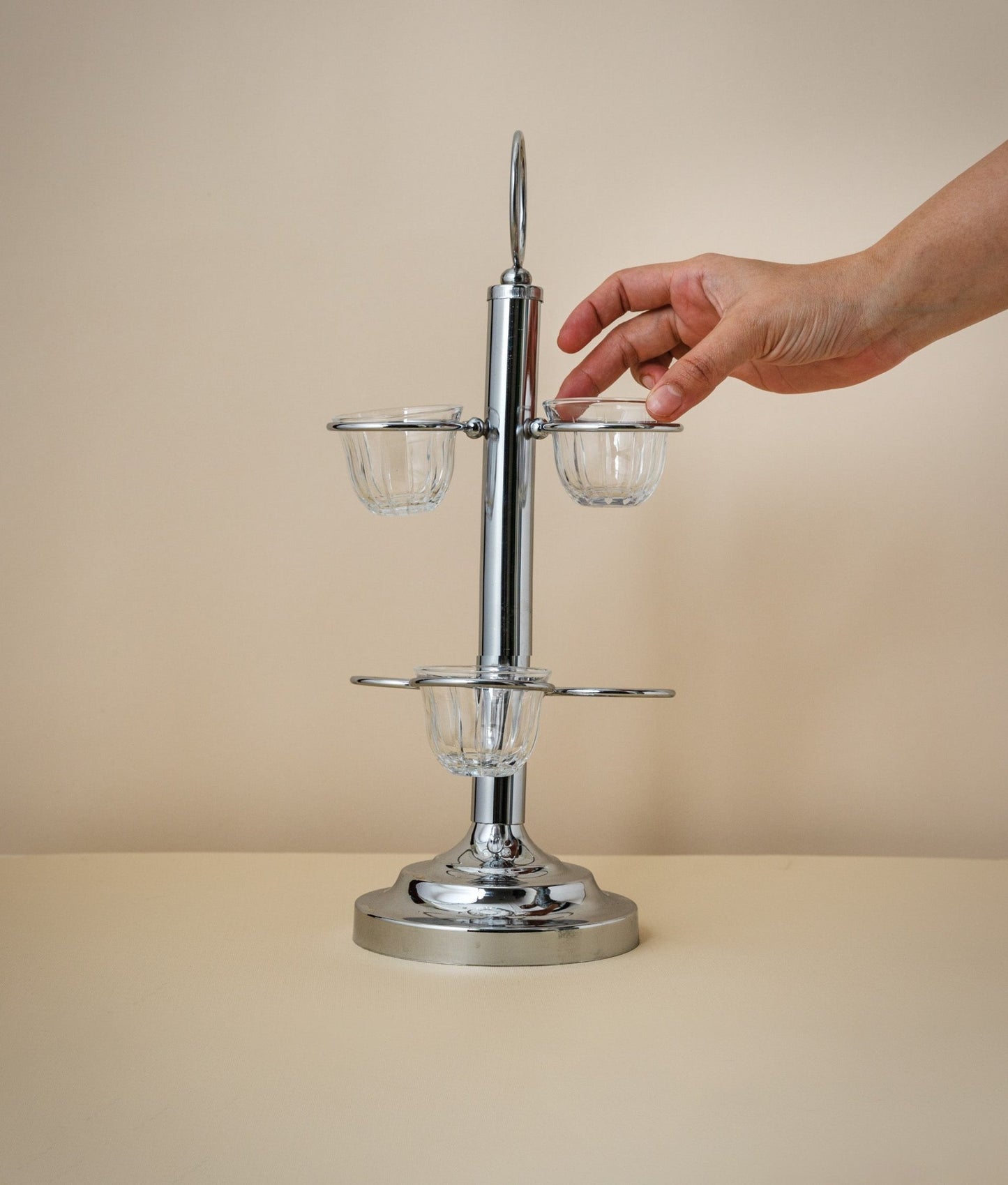 Coffee Cup Holder Silver - LEVELLV - 134