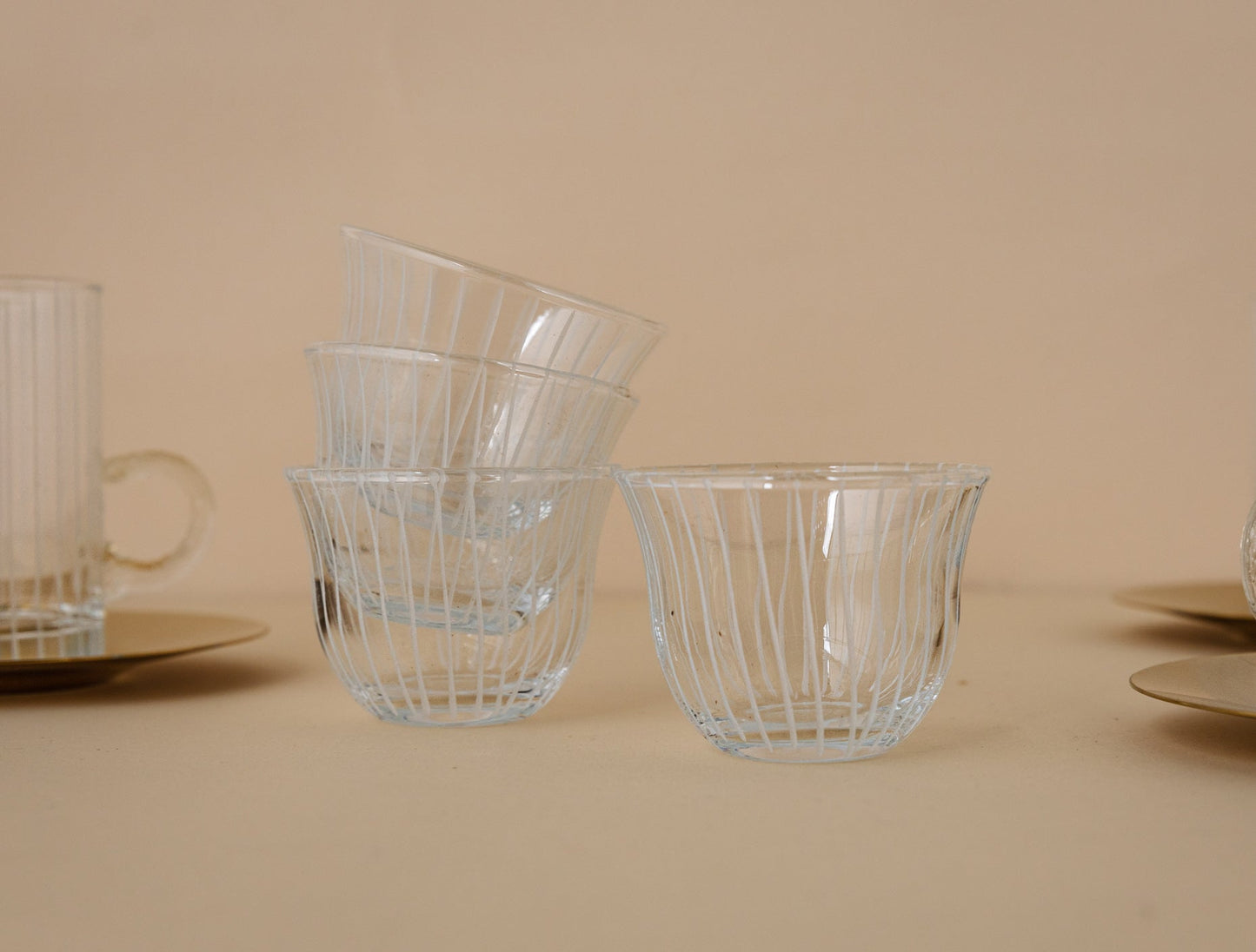 Tea and coffee set Gold 18 pcs - LEVELLV - 129