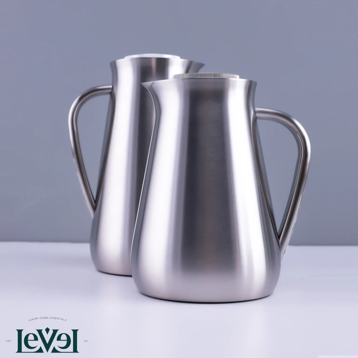 Silver Flask Set