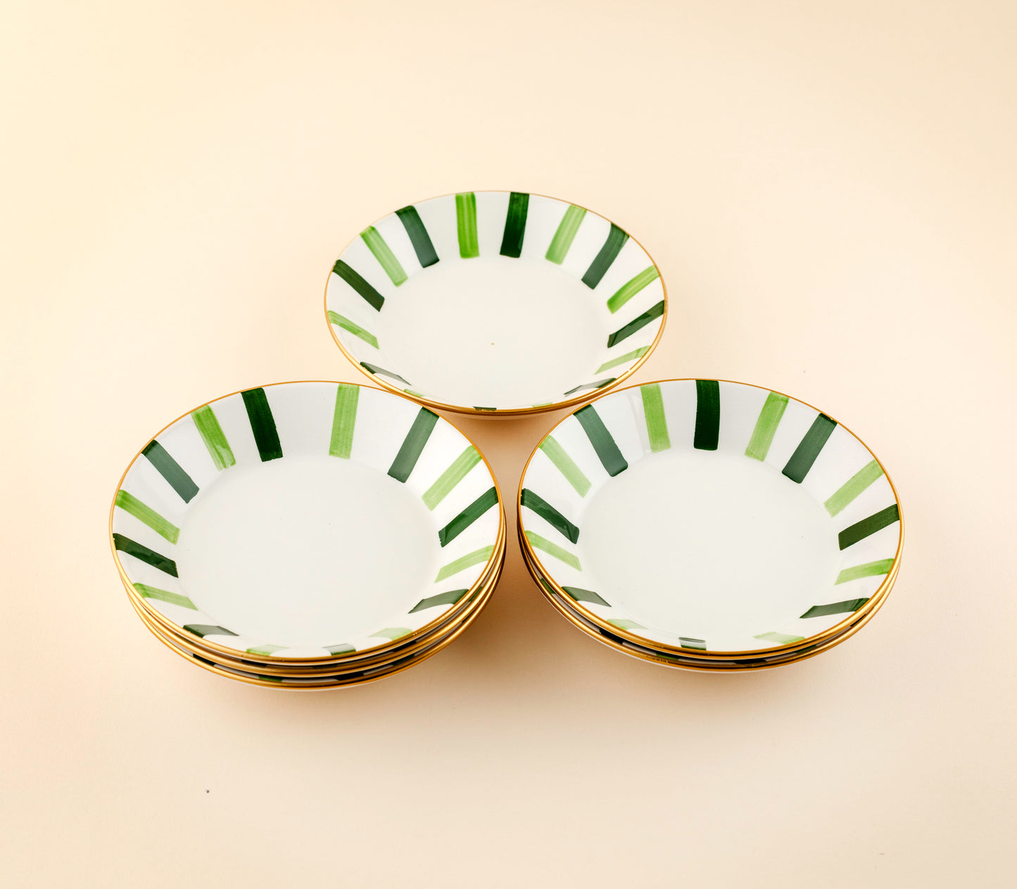 Green Dinning Set - For 6