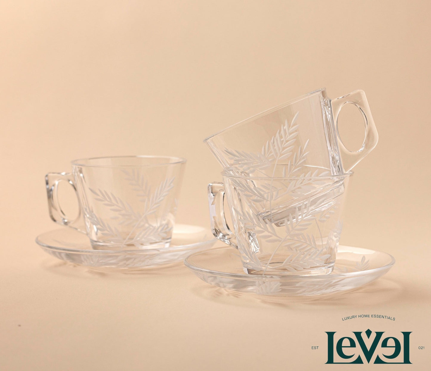 6 Pieces Cup Set - LEVEL