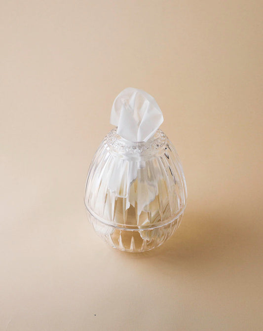 Crystal tissue box oval shape