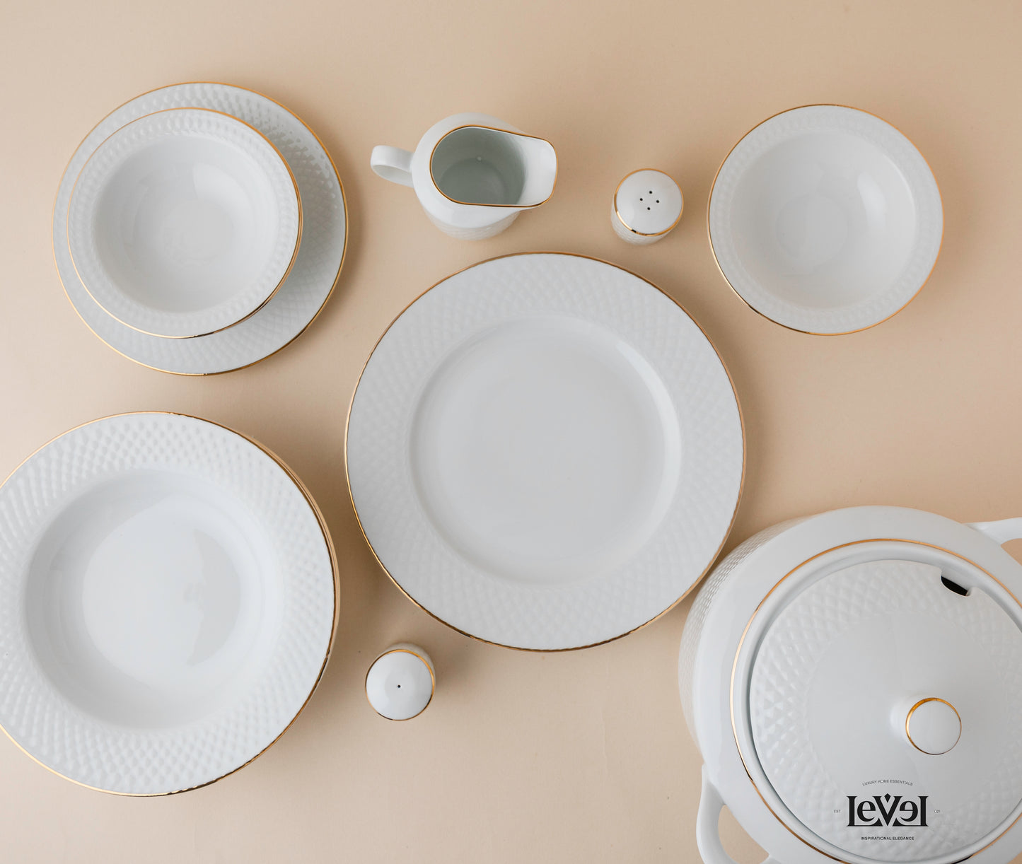 Zarin dinnerware for 12 person