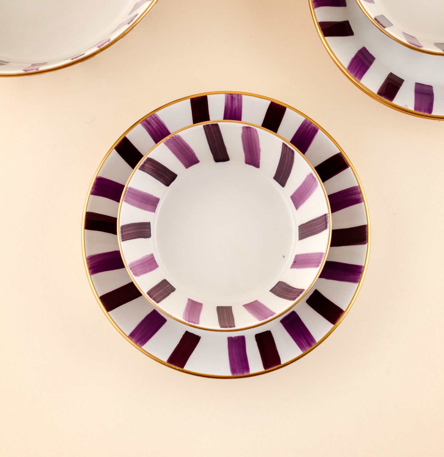 Purple Dinning Set - For 6