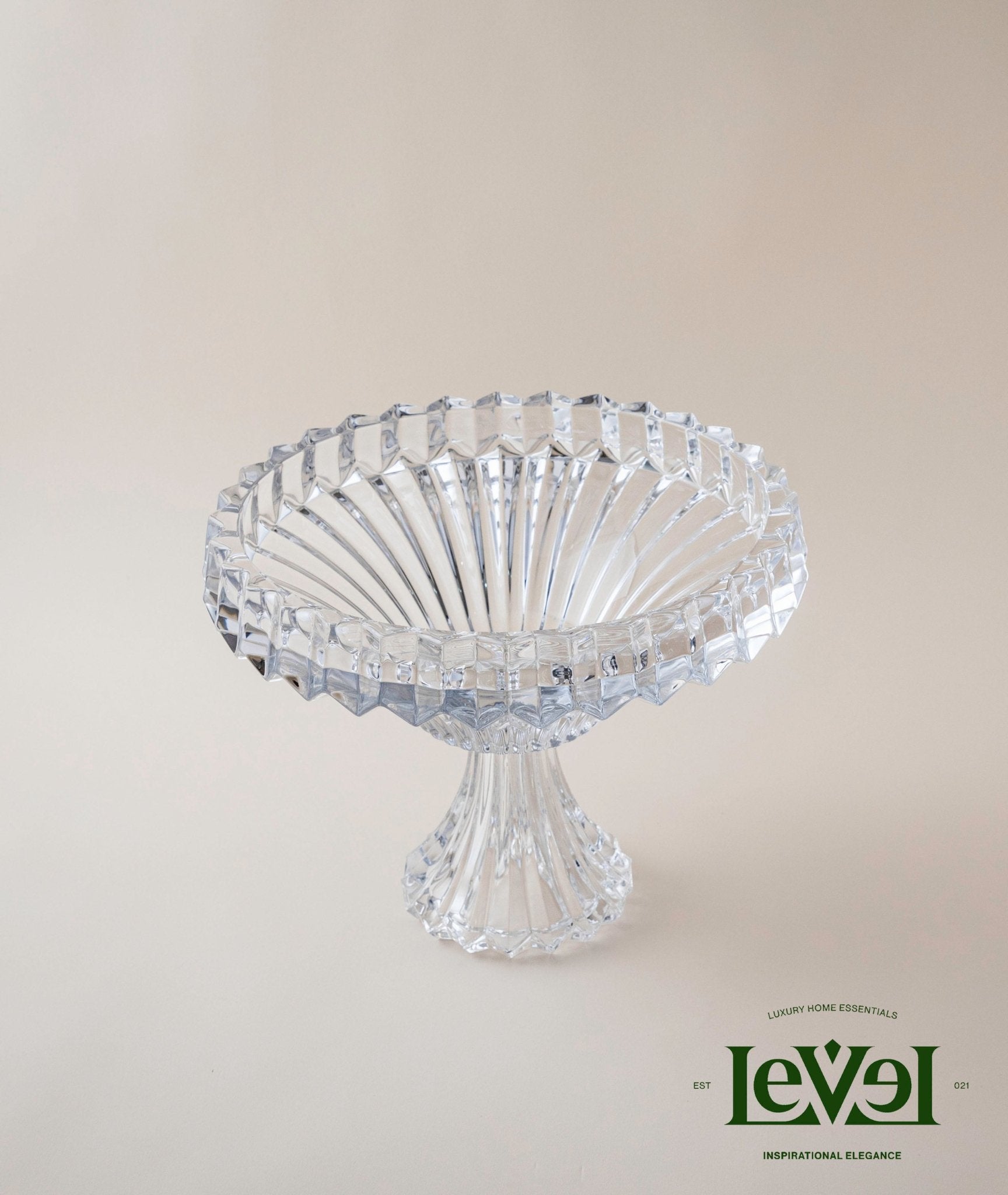 Crown Crystal Bowl - LEVELLv-287