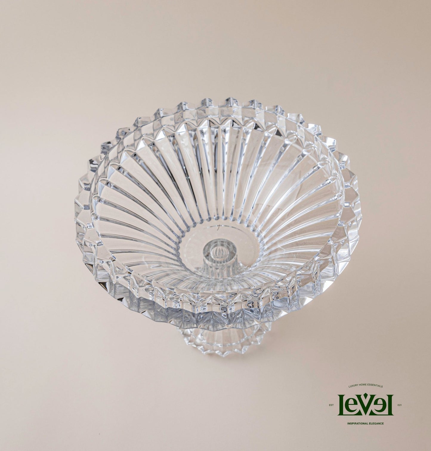 Crown Crystal Bowl - LEVELLv-287