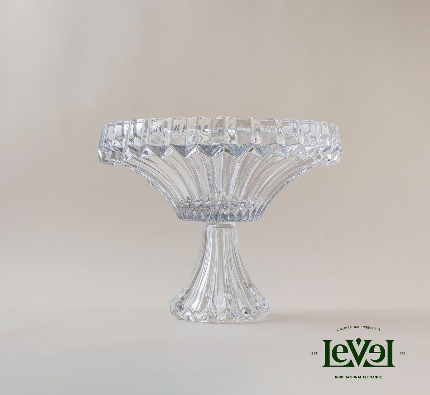 Crown Crystal Bowl - LEVELLv-287