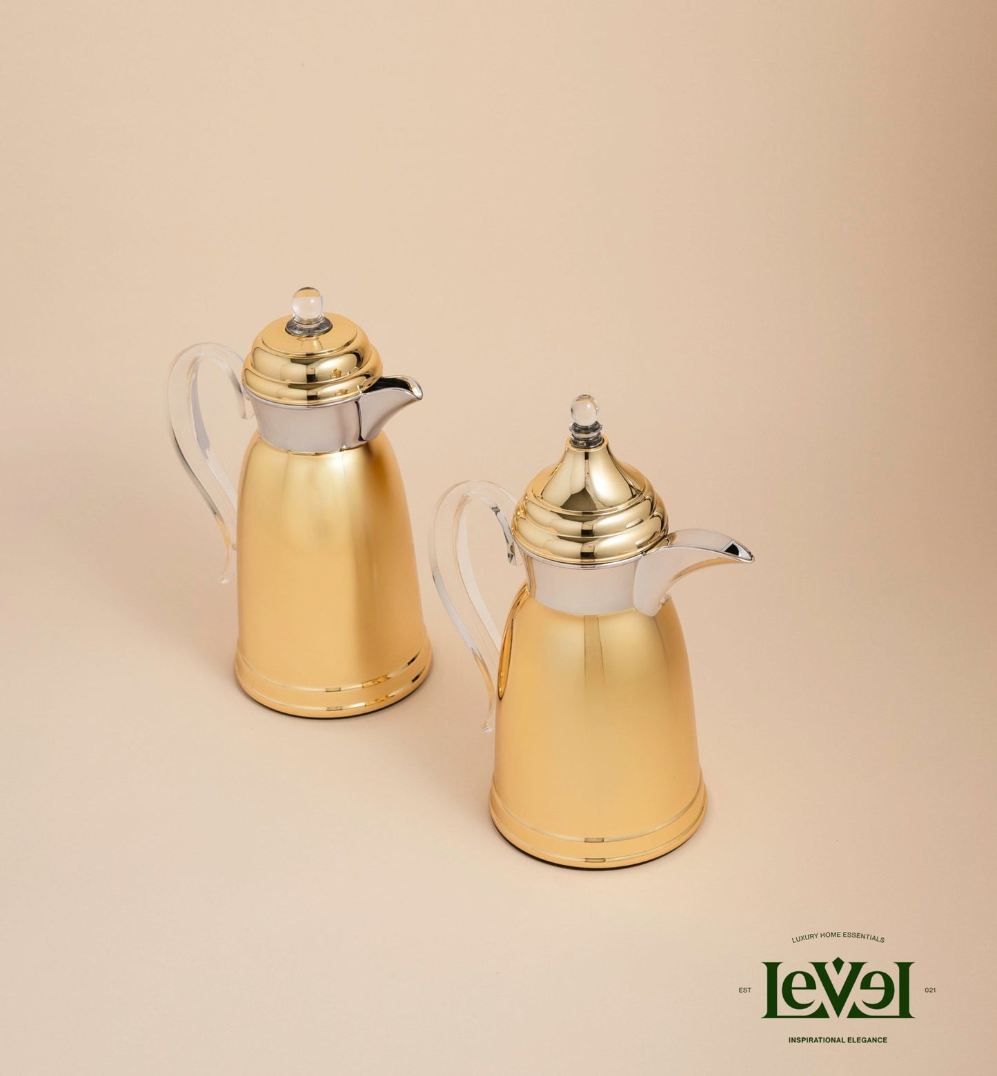 Gold and Silver Flast set - LEVEL