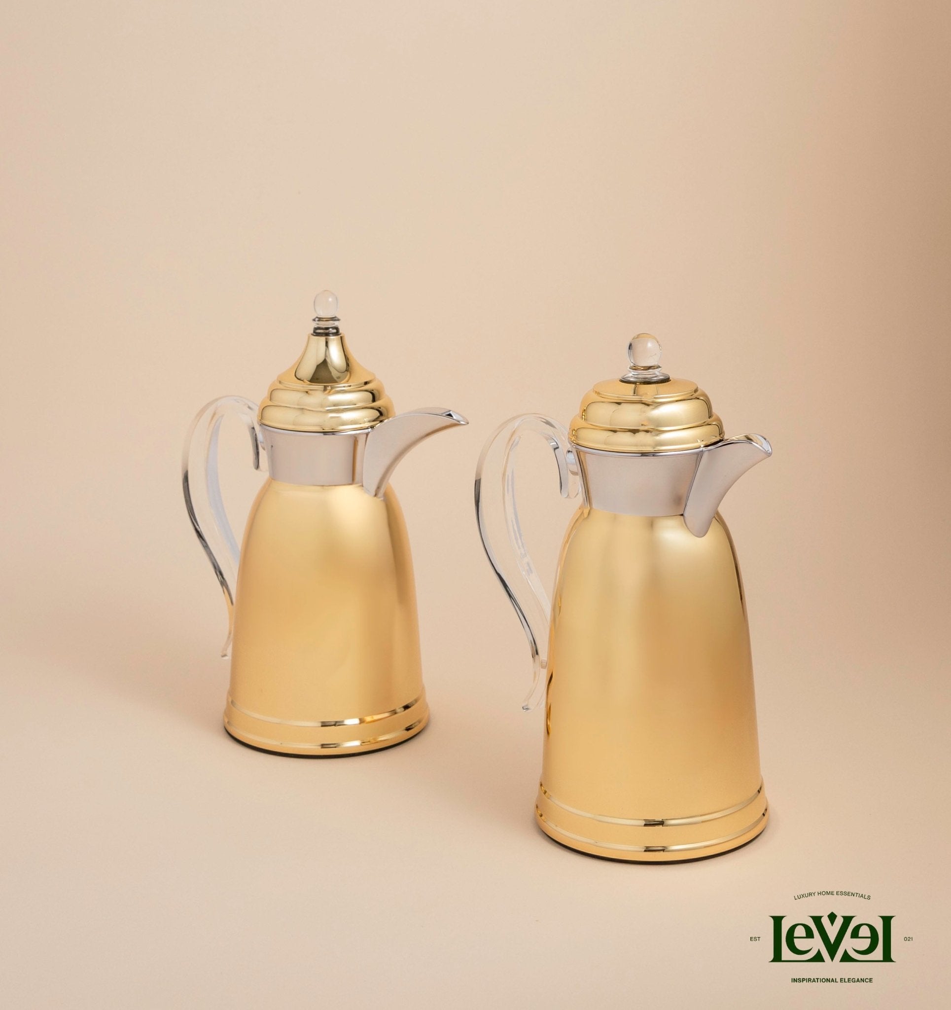 Gold and Silver Flast set - LEVEL