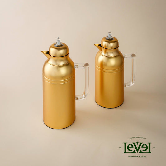 Gold flask set - LEVEL