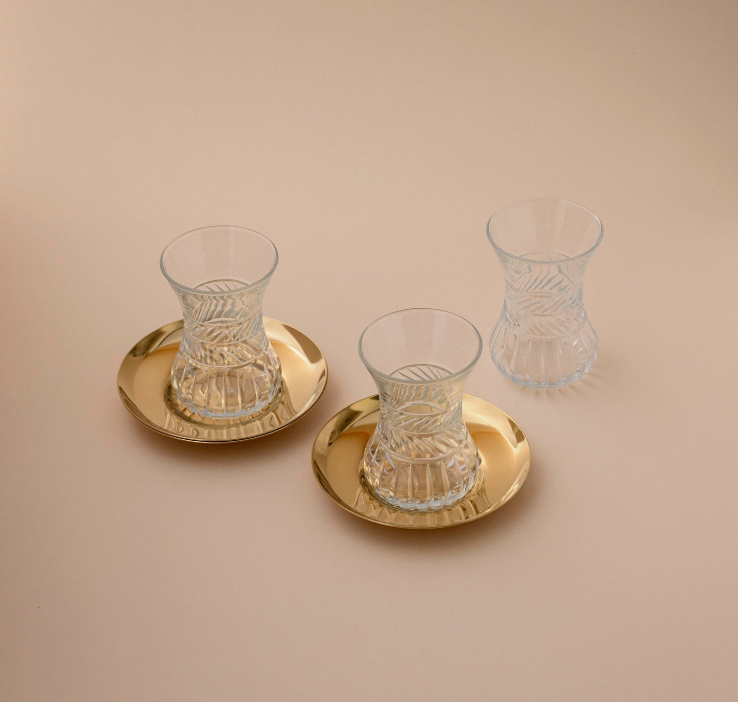 Gold Tea and Coffee Set for 6 - LEVELLV - 260