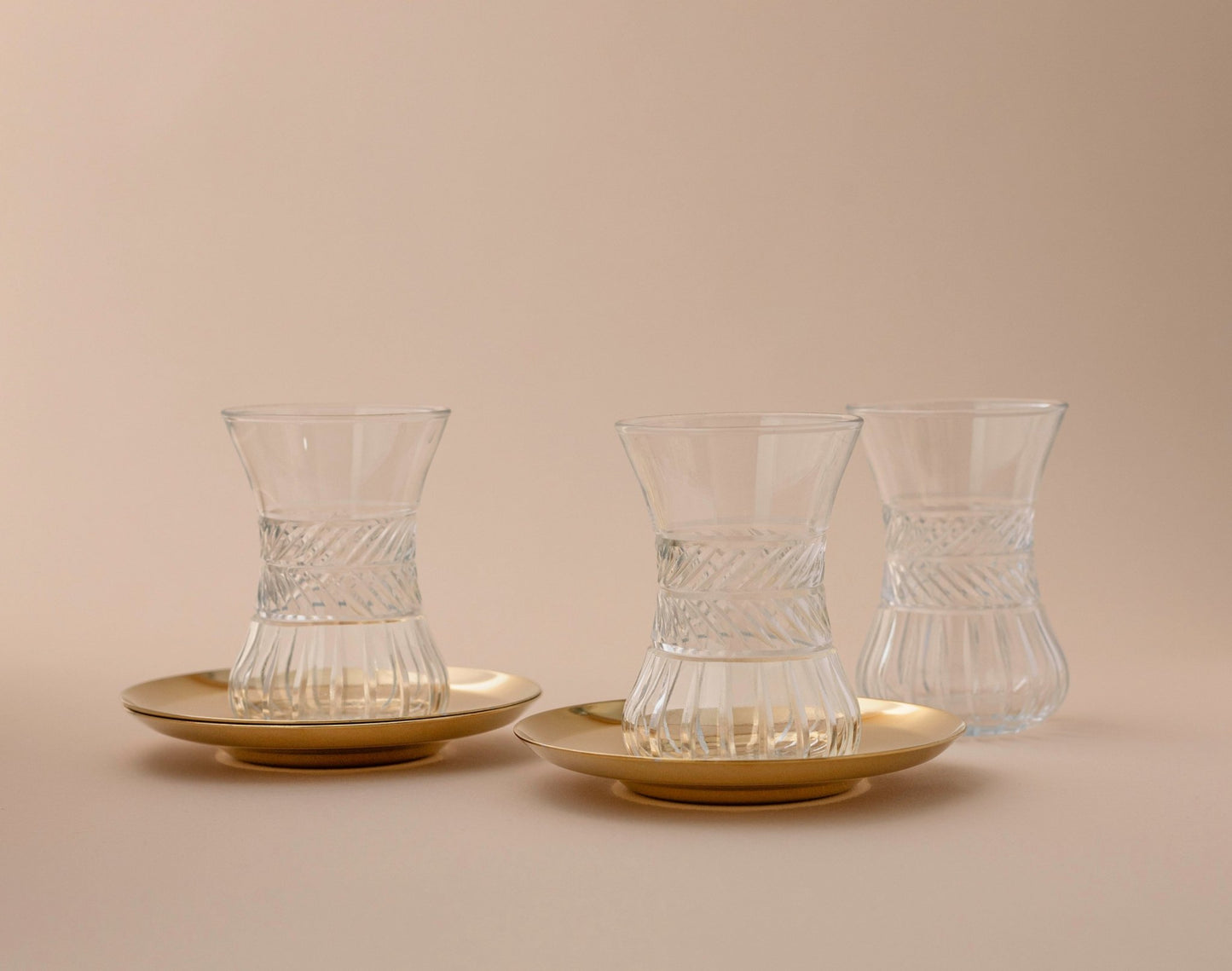 Gold Tea and Coffee Set for 6 - LEVELLV - 260