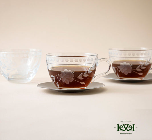 Set 6 Cup Silver - LEVELLV-204