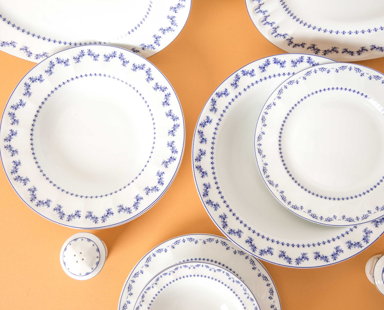 Dinnerware set - Francis Blue 29 PCS