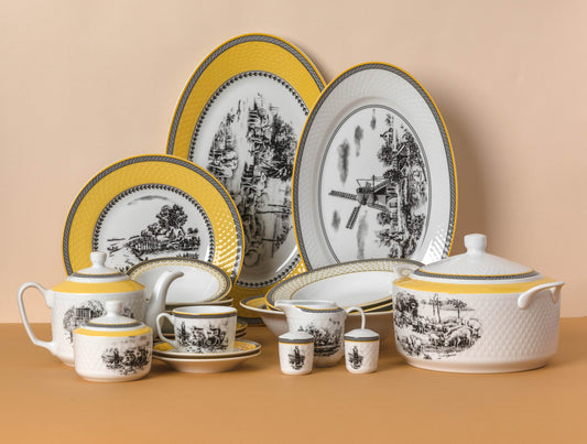 Dinnerware set - Village 102 PCS