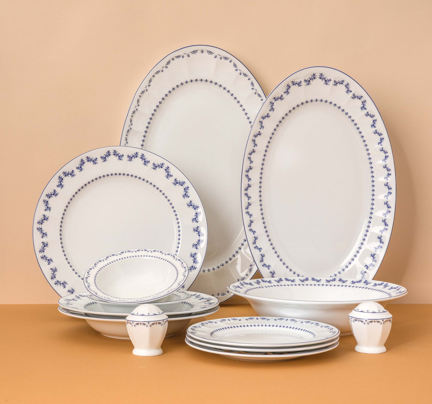 Dinnerware set - Francis Blue 29 PCS