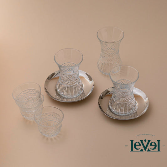 Tea and coffee set for 6 - LEVELLV - 259