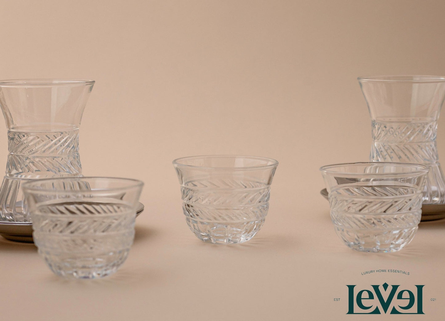 Tea and coffee set for 6 - LEVELLV - 259