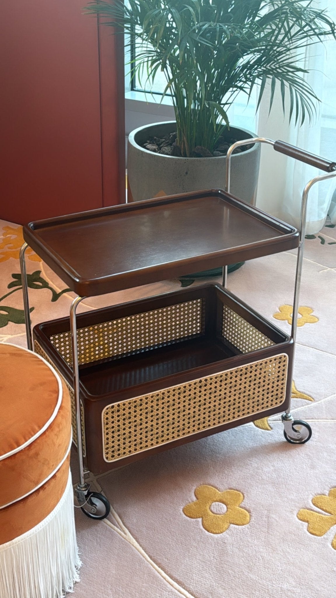 Wooden crafted trolley - LEVELLV - 267