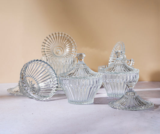 Crystal Dessert bowl Set of 6 pieces