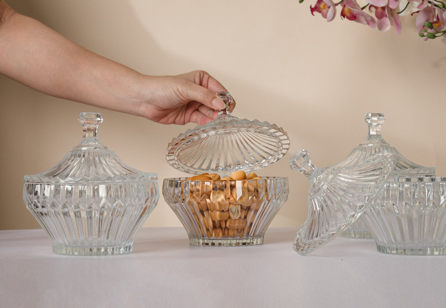 Crystal Candy Box Set of 4 pieces - LEVELLV-122
