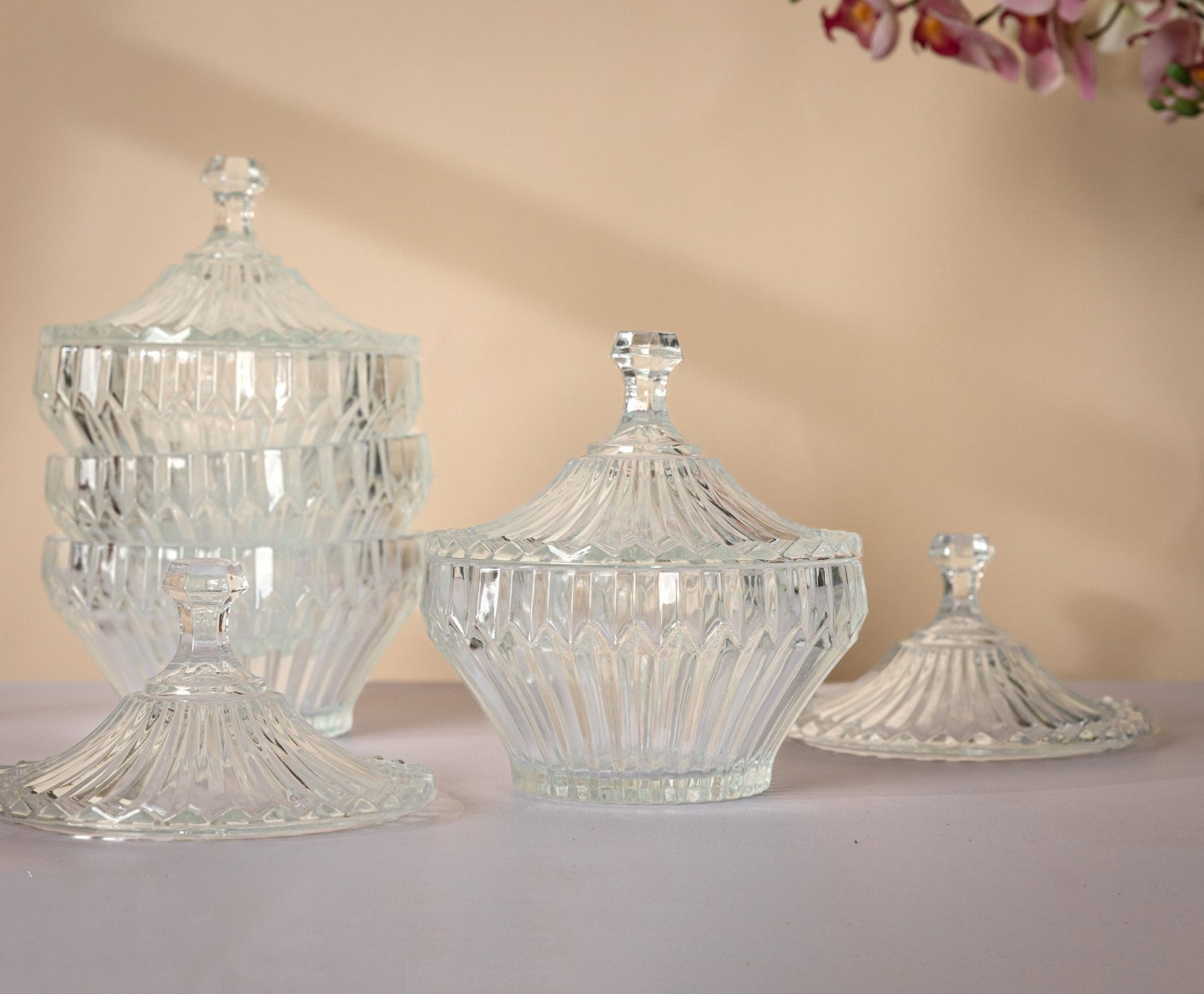 Crystal Candy Box Set of 4 pieces - LEVELLV-122