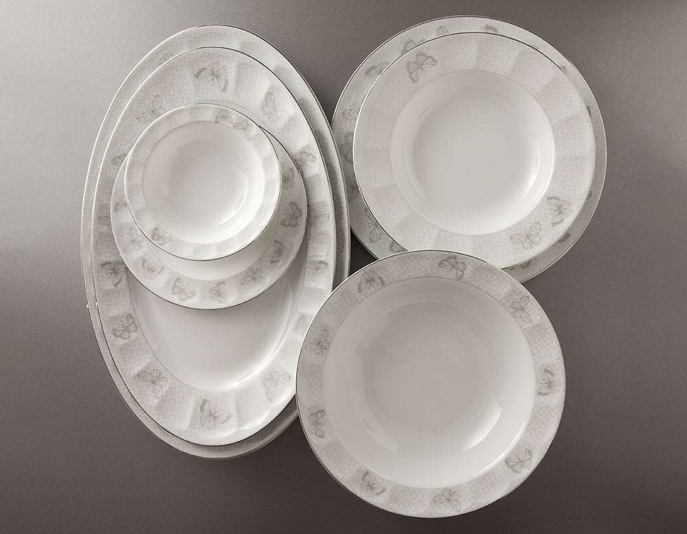 Dinnerware set - Hurand Platinum 29 PCS - LEVELLV-115