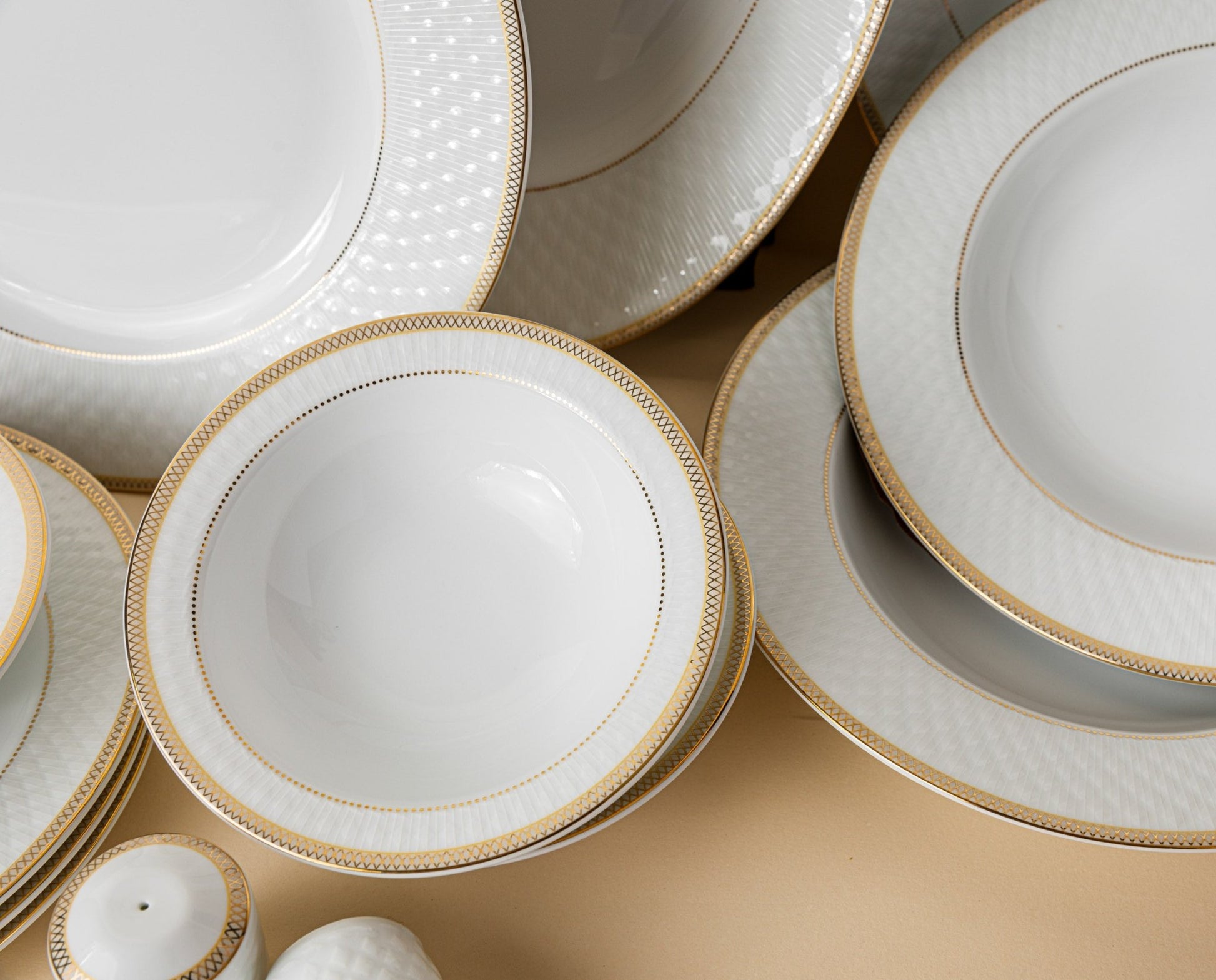 Dinnerware set - Spinood 102PCS - LEVELLV-124