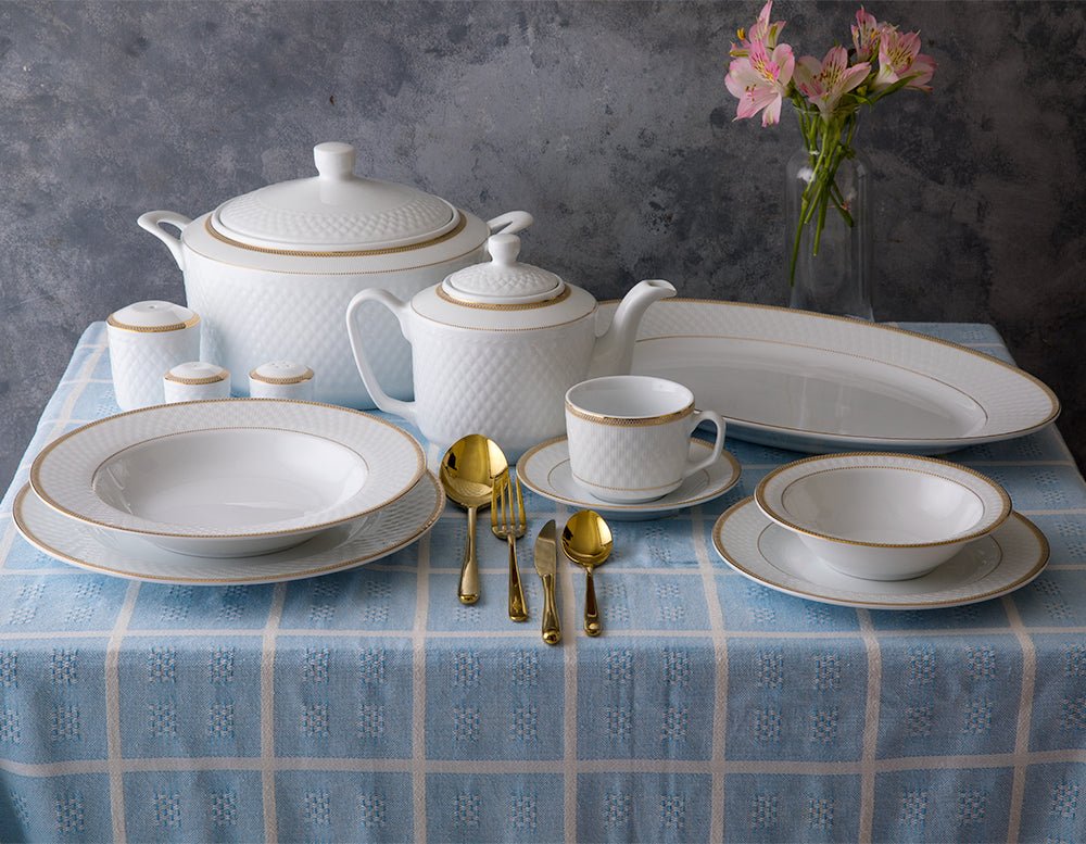 Dinnerware set - Spinood 102PCS - LEVELLV-124