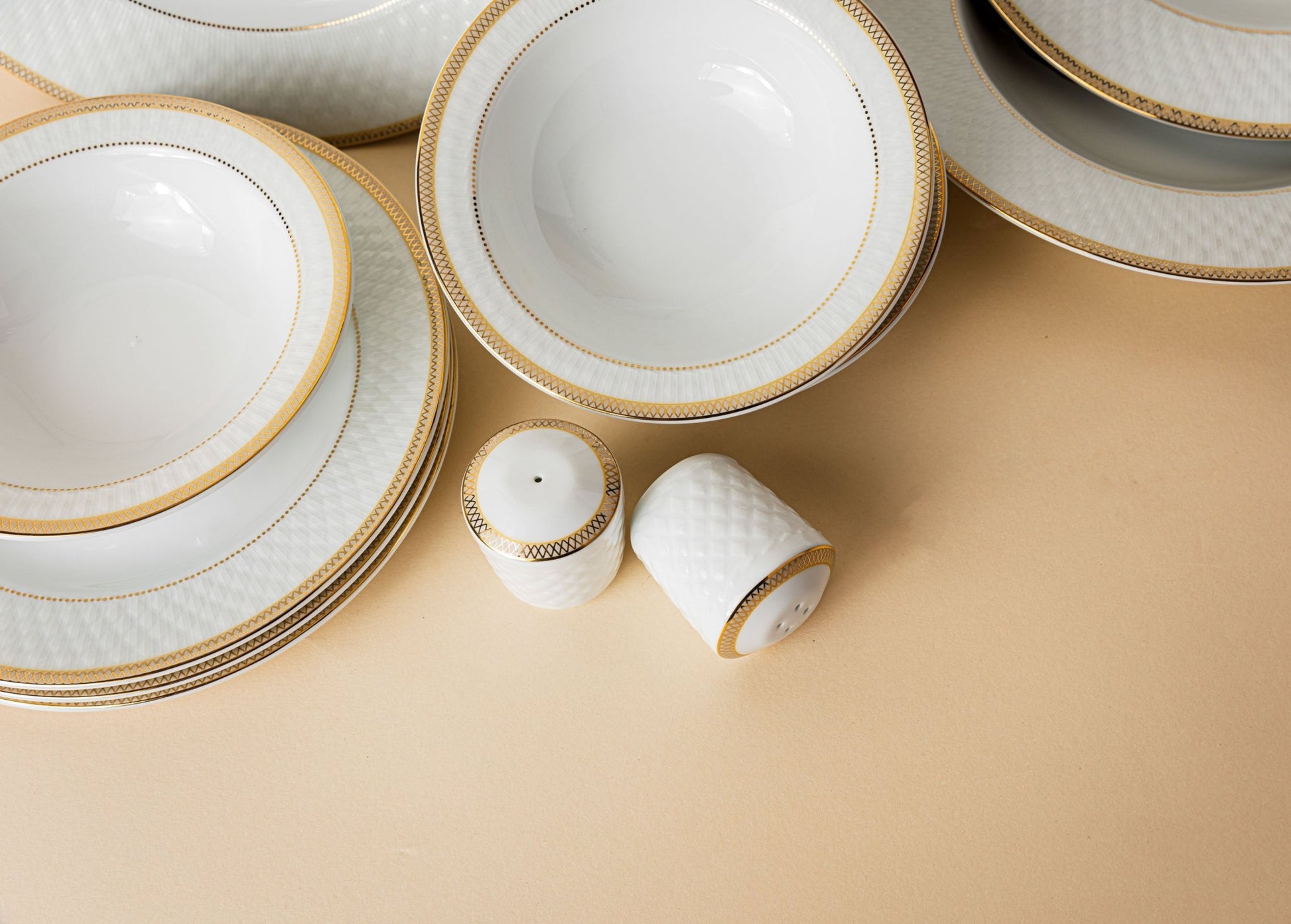 Dinnerware set - Spinood 102PCS - LEVELLV-124