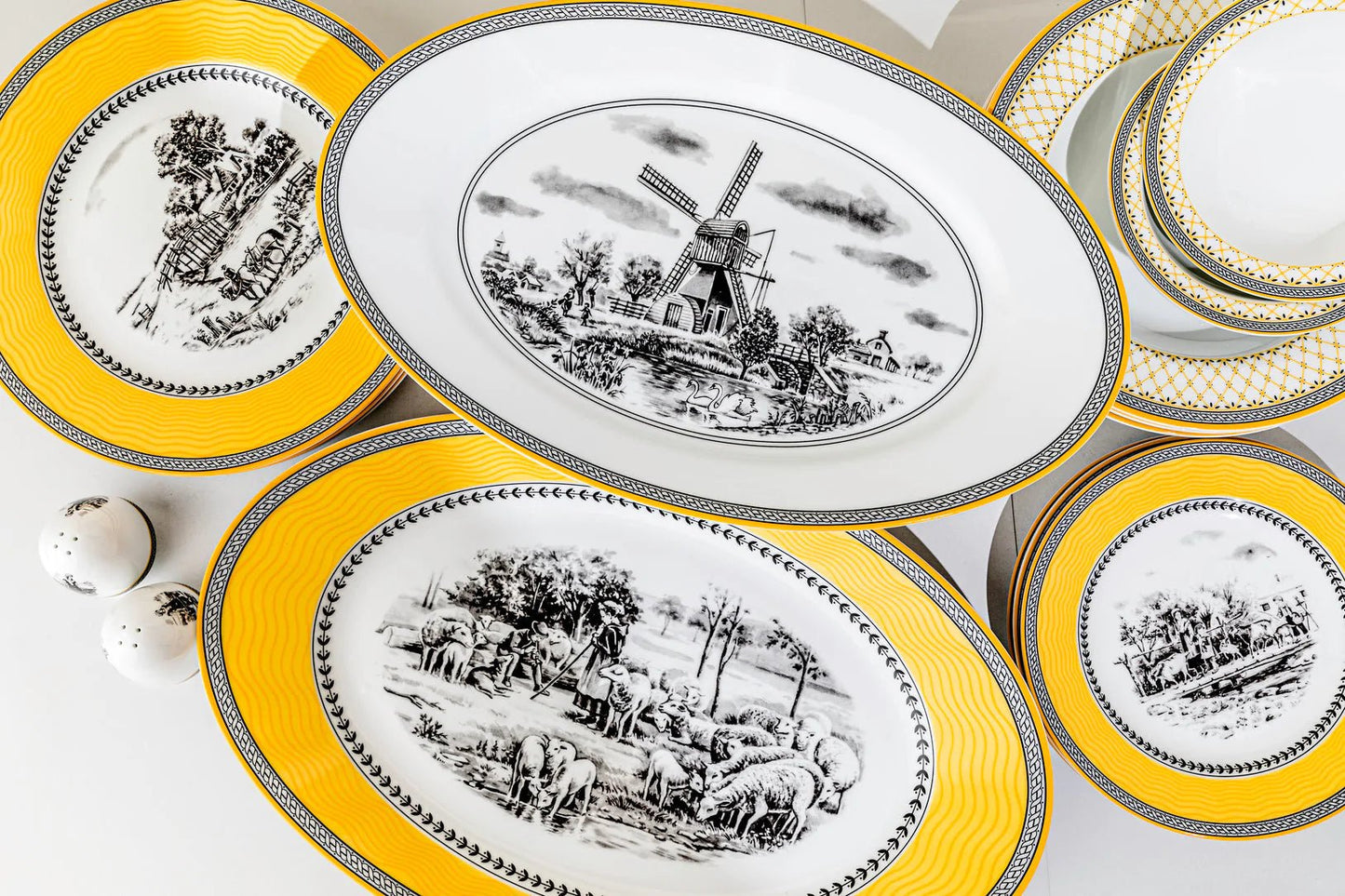 Dinnerware set - Village 102 PCS - LEVELLV-017