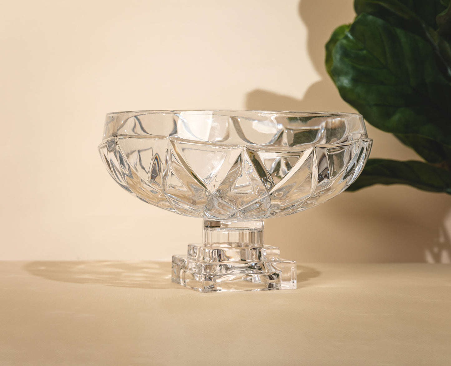 Crystal diamond bowl