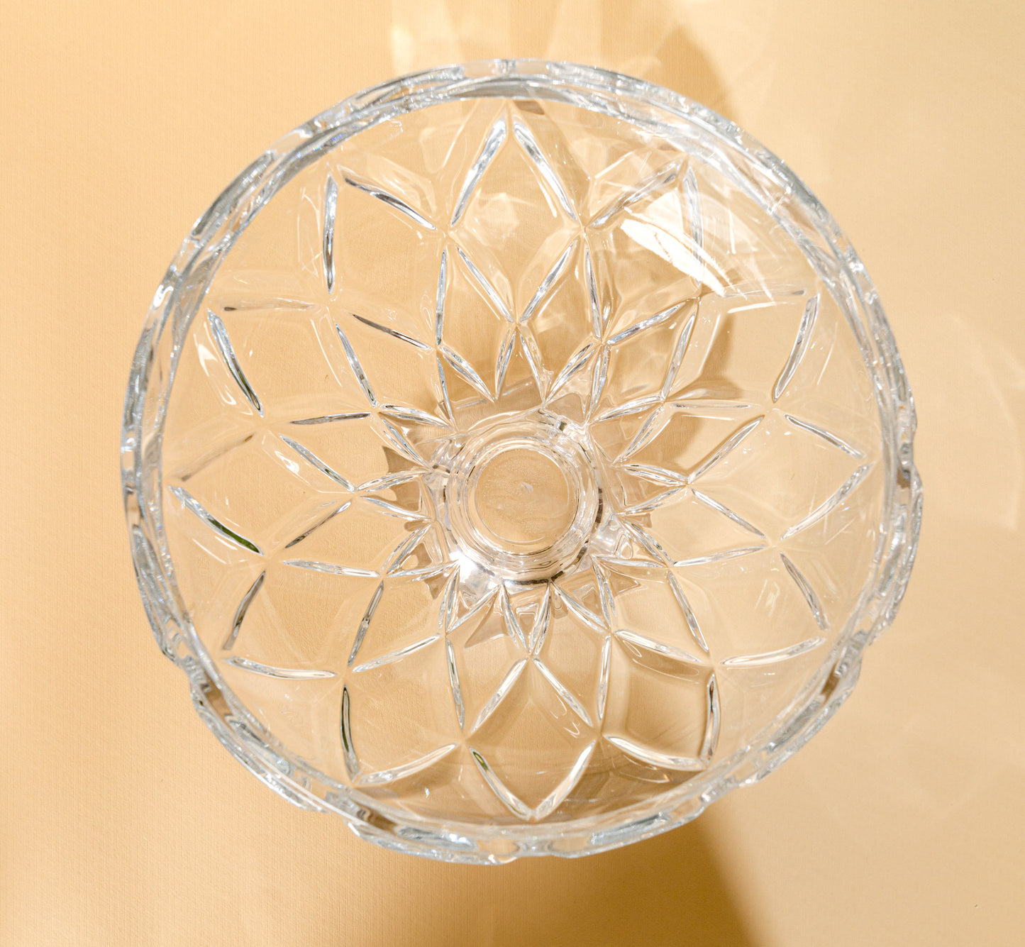 Crystal diamond bowl