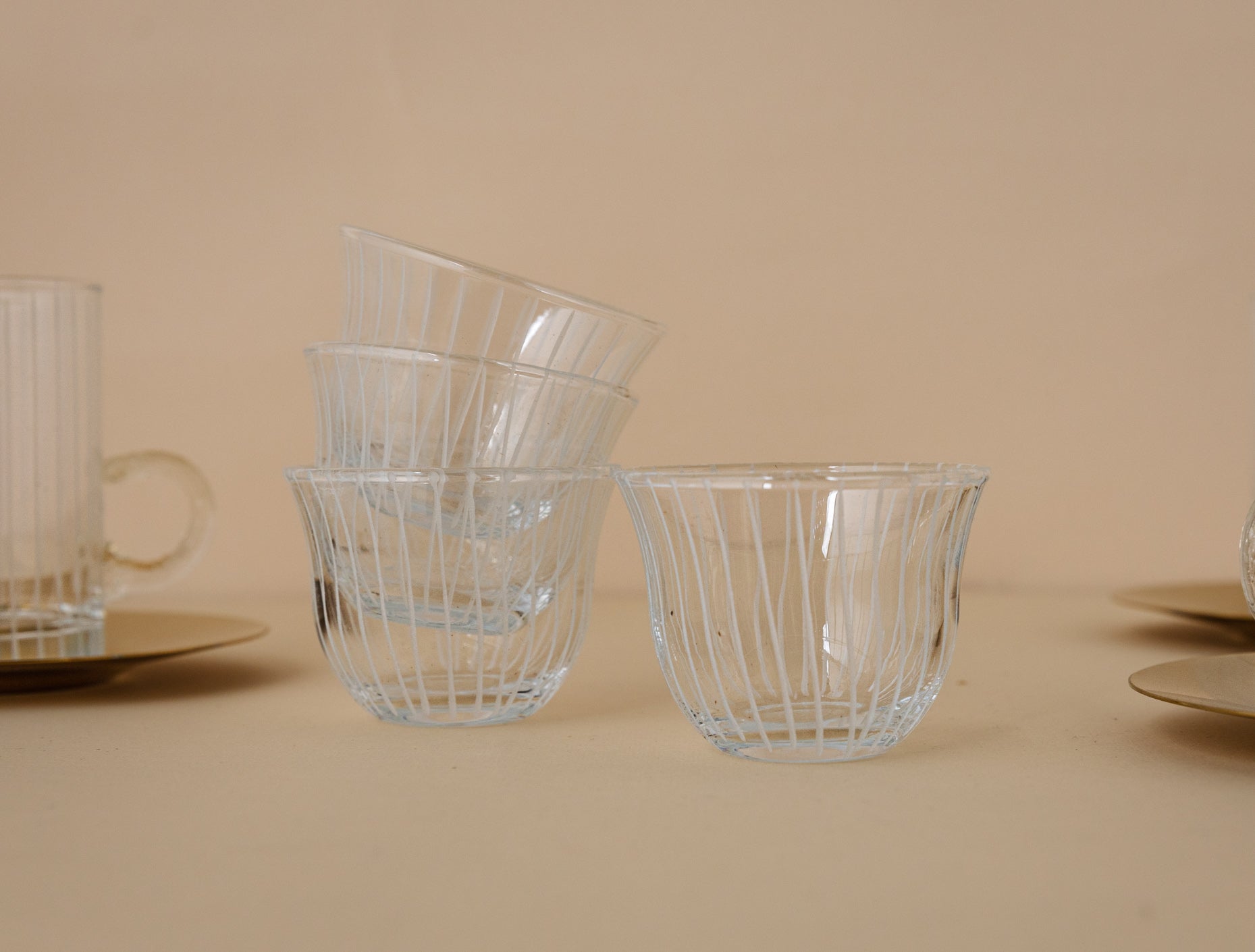 Tea and coffee set Gold 18 pcs - LEVELLV - 129